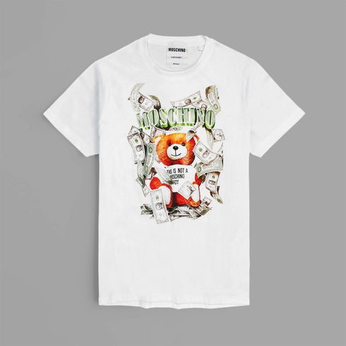 Moschino Dollar White T-Shirt